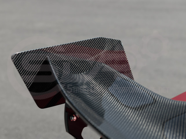 2024-UP FORD MUSTANG S650 COUPE | APR STYLE CARBON FIBER REAR HIGH WING SPOILER
